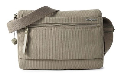 Hedgren Inner City Eye Shoulder Bag RFID M Umhängetasche Corduroy String Beige