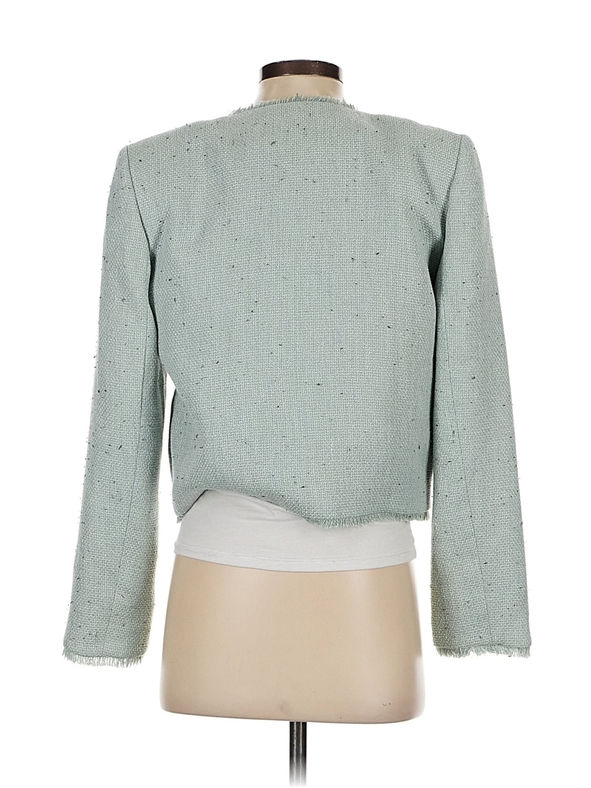 Calvin Klein Women Green Blazer 4 thumbnail 2