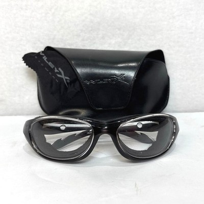 WILEY X AirRage WX Z87-2  Safety Glasses With Case and Cleaning Cloth