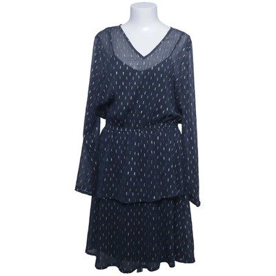 Ichi, Kleid, Größe: M, Schwarz/Gold, Polyester, Print, Damen #JVl