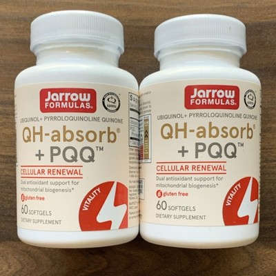 Jarrow Formulas QH-absorb Ubiquinol 100mg  60 Softgels Exp 2027 (2)