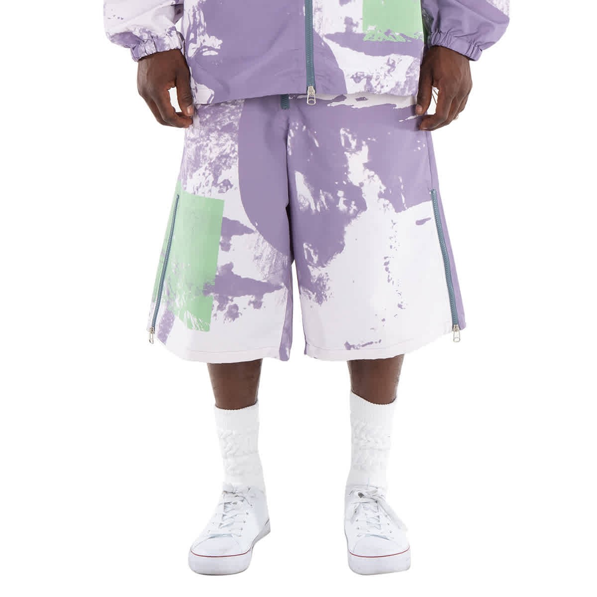 Короткие брюки OAMC Mens Lilac Strata Biv 21990₽