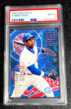 1996 PSA 8 NM/MT SAMMY SOSA CIRCA RAVE SP /150 S234