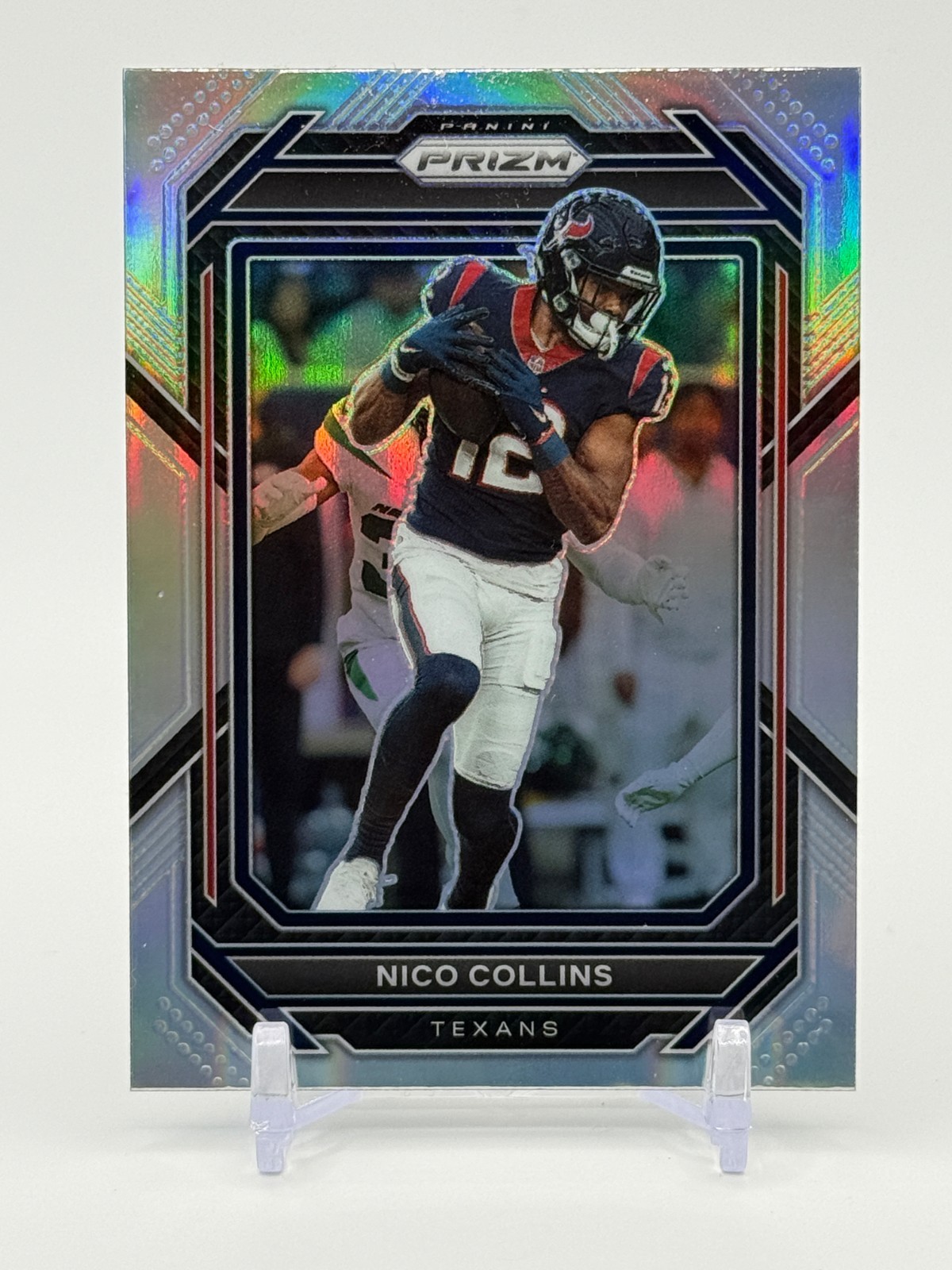 2022 Panini Prizm NICO COLLINS Silver Prizm #117 Texans