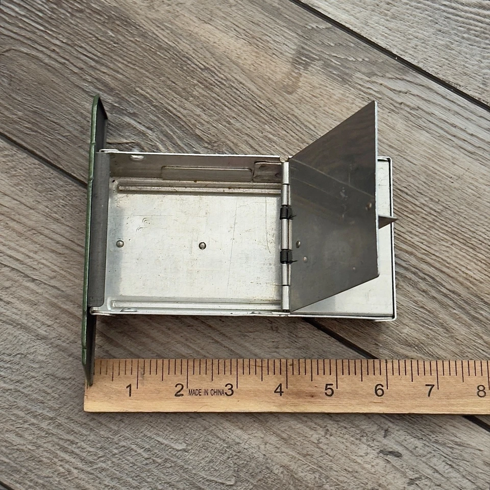 Passap M-201 Speed-O-Knit máquina de tricô peça ferramenta gaveta verde martelado - Imagem 3 de 4