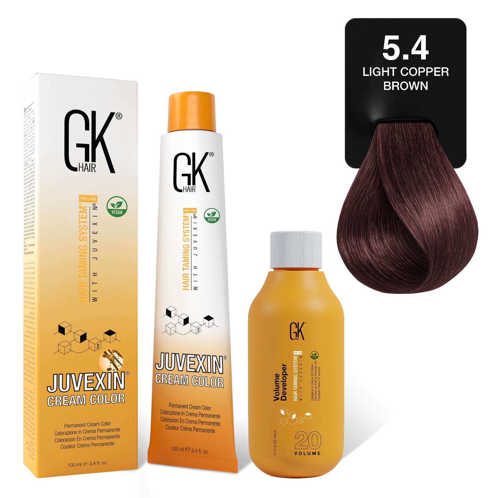 Creme Coppers Series | Low Ammonia | 100% Grey Coverage
