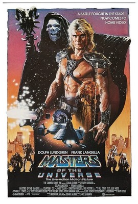 Masters of the Universe 1987 Movie Poster Wall Art Print Waterproof Canvas 24x36