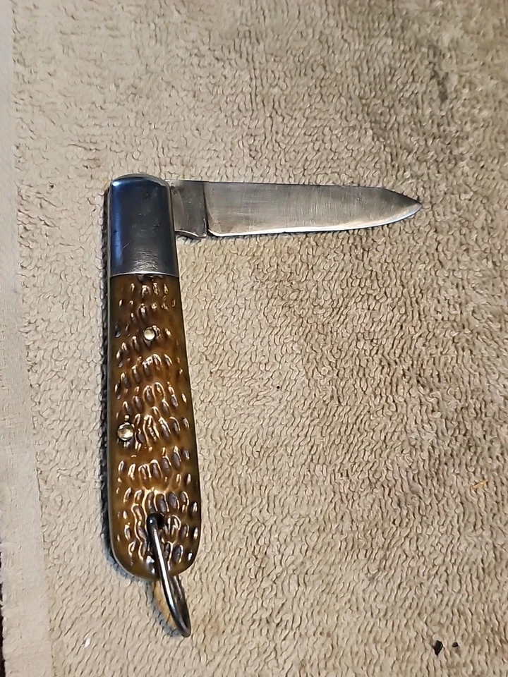  Rare Schrade Cut Co  Walden NY Jigged Bone Single Blade Pocket Knife Very Nice - Image 4 of 4