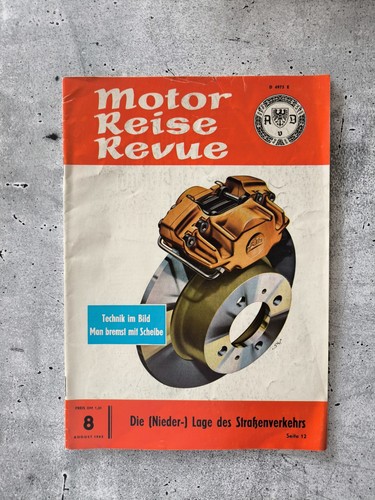 Motor Reise Revue #8 1962 Ford 17 M