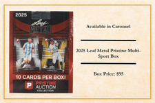 2025 Leaf Metal Pristine Auction Multi-Sport Box