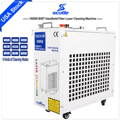 1500W Handheld Fiber Laser Cleaning For Rust Paint Removal Industrial Grade