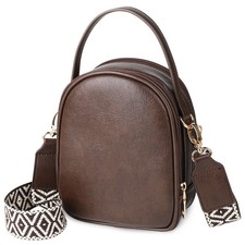 Small Crossbody Bag for Women with Handle and Adjustable Strap