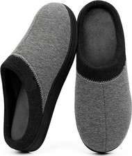Men's  Women's House Slippers Warm Slip Comfortable Indoor Shoes Size7-8
