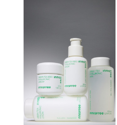 Innisfree Green Tea Hyaluronic Lotion&Skin&Serum&Cream Hydrate Moisturize Korea
