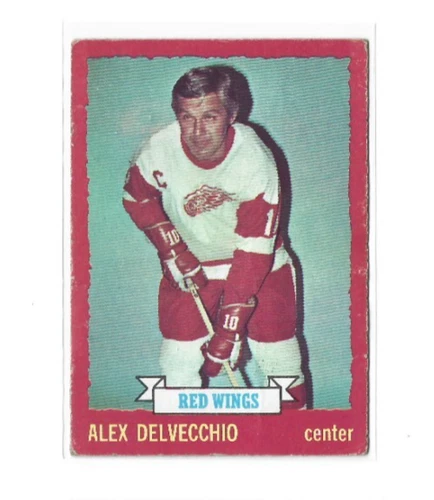 1973-74 O-Pee-Chee #1 Alex Delvecchio VGEX