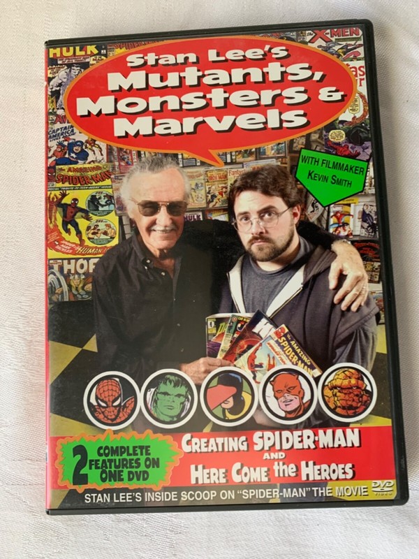 Stan Lee’s Mutants, Monsters and Marvels w/Kevin Smith (2002) DVD Orig Owner