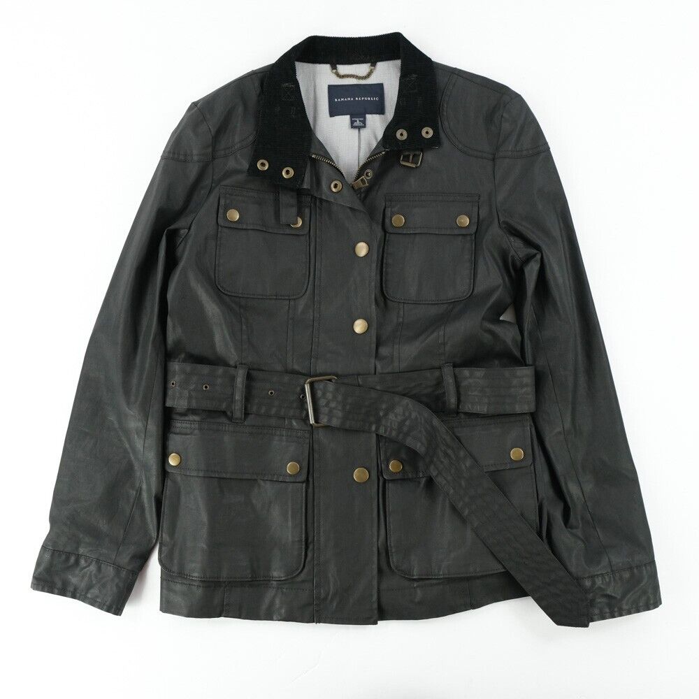 Banana Republic Womens Trialmaster jacket Black Sz. Small Banana Republic Womens Trialmaster jacket Black Sz. Small