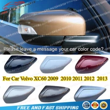 Painted for Car Volvo XC60 2009 - 2013 Side Mirror Cover Wing View Shell Cap✅