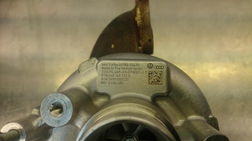 TURBOCOMPRESOR SEAT ATECA '17 / SKODA KAROQ '16 1.4 GASOLINA 04E145722G TD025L - Imagen 2 de 6