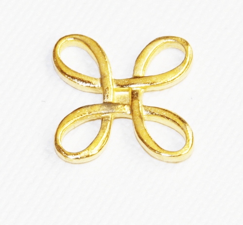 12 pcs of square flower links 23.5mm, zinc alloy connectors availavle 5 colors - Picture 3 of 10