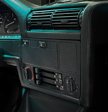 Bmw E30 Radio Delete Panel Nla Part Replica Black Radio Plate 325i 318i M3