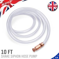 2m Manual Self Priming Hose Siphon Pump Gasoline Fuel Diesel Jiggle Syphon Hoses