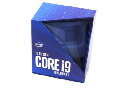 LEERE ORIGINALVERPACKUNG Intel Core i9 Unlocked 10th Gen LGA1200 BOX ONLY NO CPU