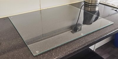 Universal Klarsichtplatten Gas Elektro Induktion Kochfeld Herd Abdeckungen Hartglas