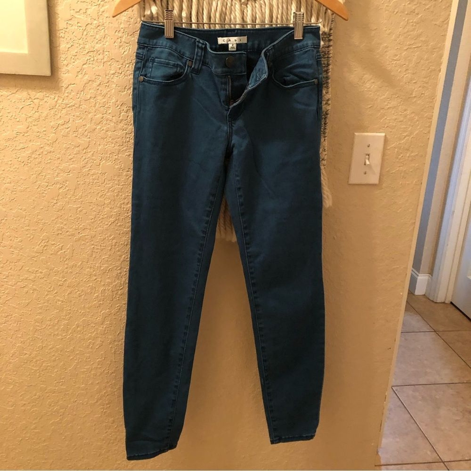 CAbi Skinny Jeans Blue size 2-image
