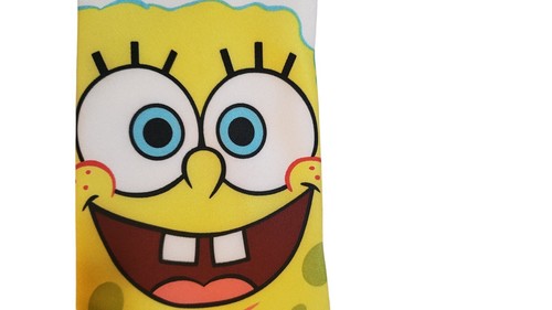 2008 Nickelodeon Viacom Sponge Bob Square Pants Christmas Hat Snowflake Necktie - Picture 7 of 12