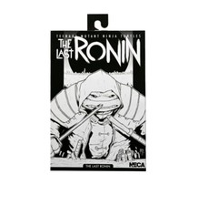 Neca Teenage Mutant Ninja Turtles The Last Ronin 7 Action Figure Black & White