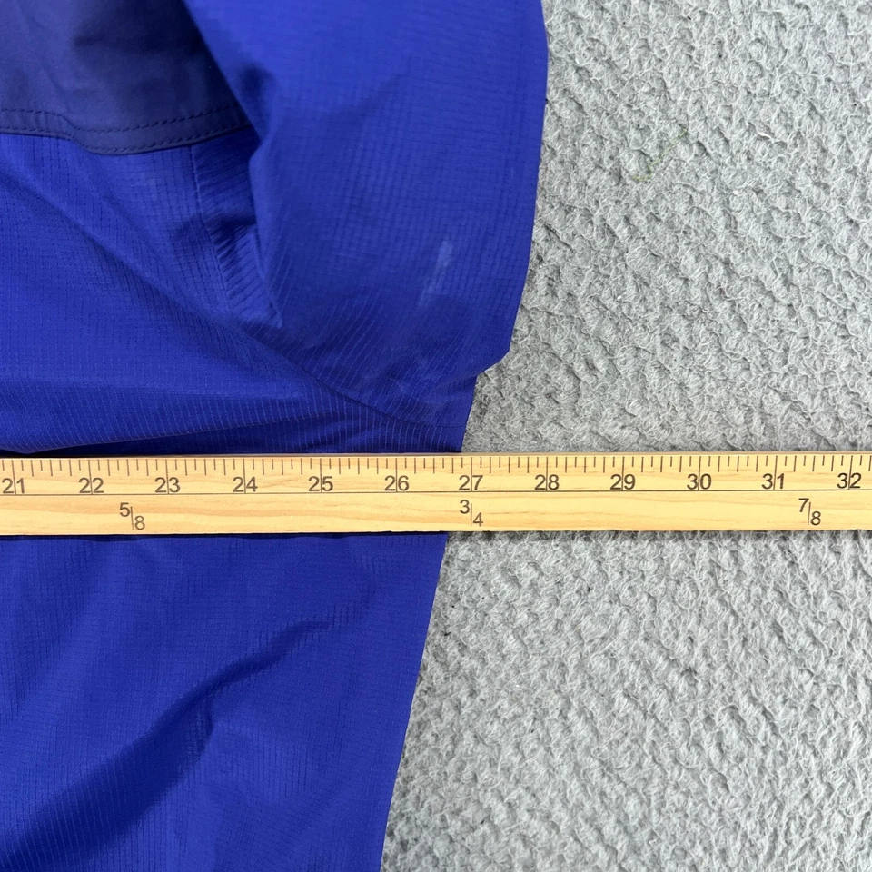 Chaqueta Patagonia De Colección Para Hombres Extra Grande Azul Softshell Con Capucha Cremallera Completa Parka * Foto 3 de 4