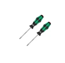 Wera 350 PH 2x100mm s/driver for Phillips Screws (05008720001) 2/pack Free Ship