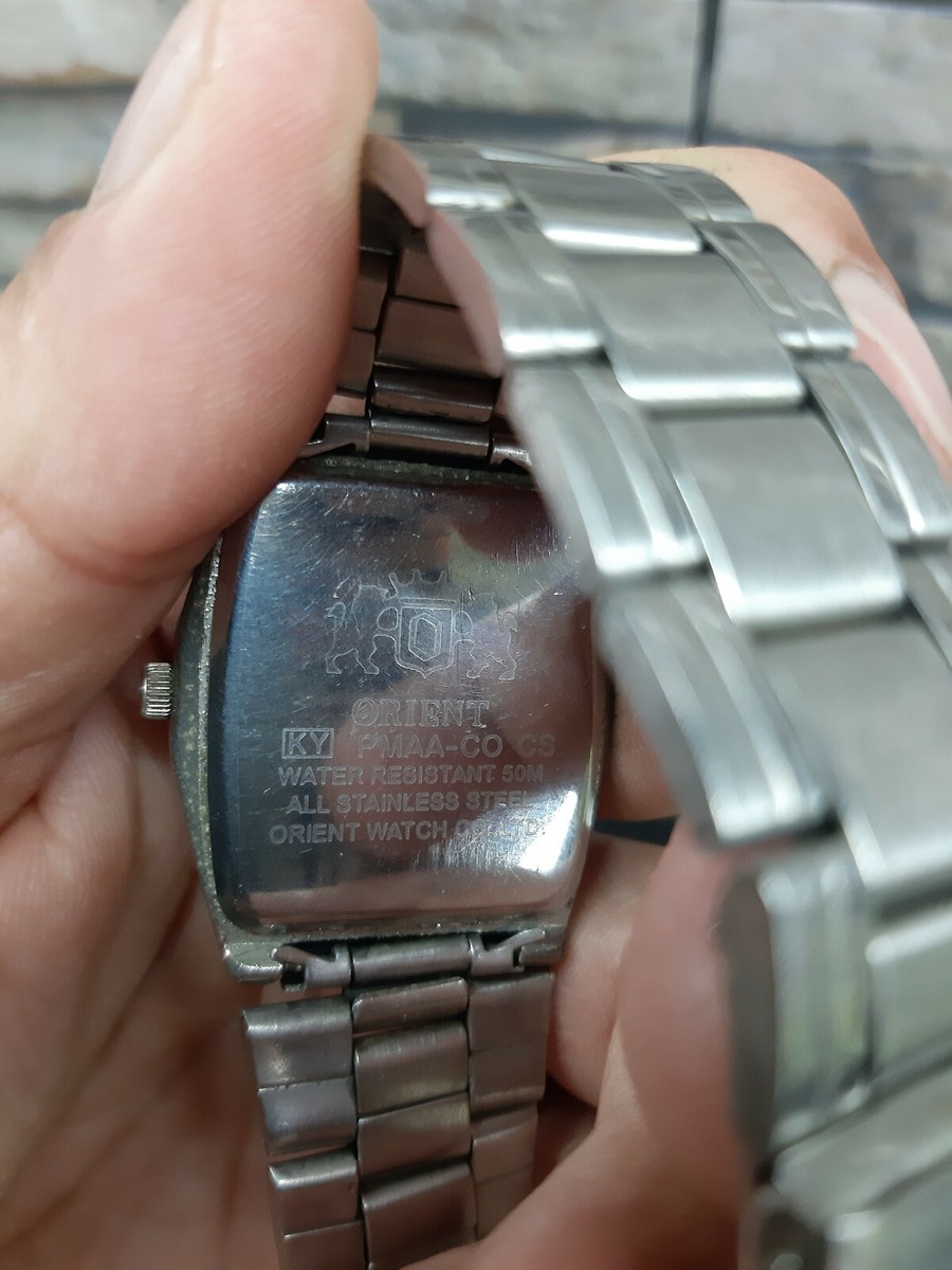 Orient PMAA-CO Quartz Vintage Wrist Watch Mans Japan Retro Old | eBay