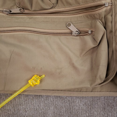 Giubbotto Columbia Sportswear vintage uomo marrone medio pesca caccia zip tasche - Foto 7 di 16