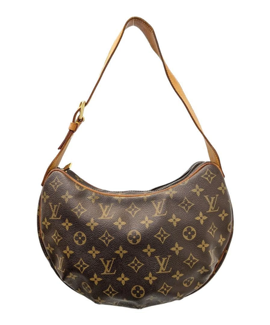 LOUIS VUITTON Croissant PM M51510 Hand Bag Pouch Monogram Used  