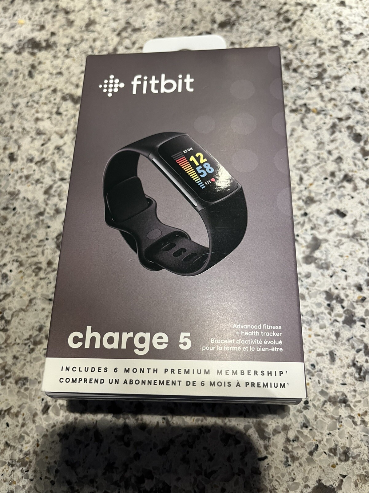 Fitbit Charge 5 Advanced Fitness Health Tracker New Open Box-image