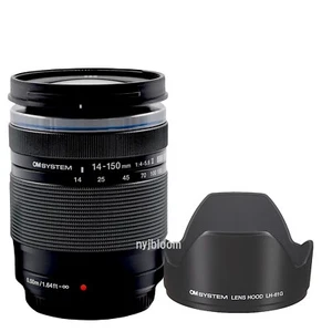 New OM SYSTEM M.ZUIKO DIGITAL ED 14-150mm F4.0-5.6 II Micro 4/3 Lens