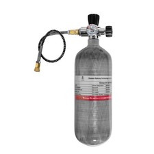 TUXING 300Bar Pcp Luft Tank 2L Carbon Fiber Scuba HPA Tank mit F&uuml;llstation