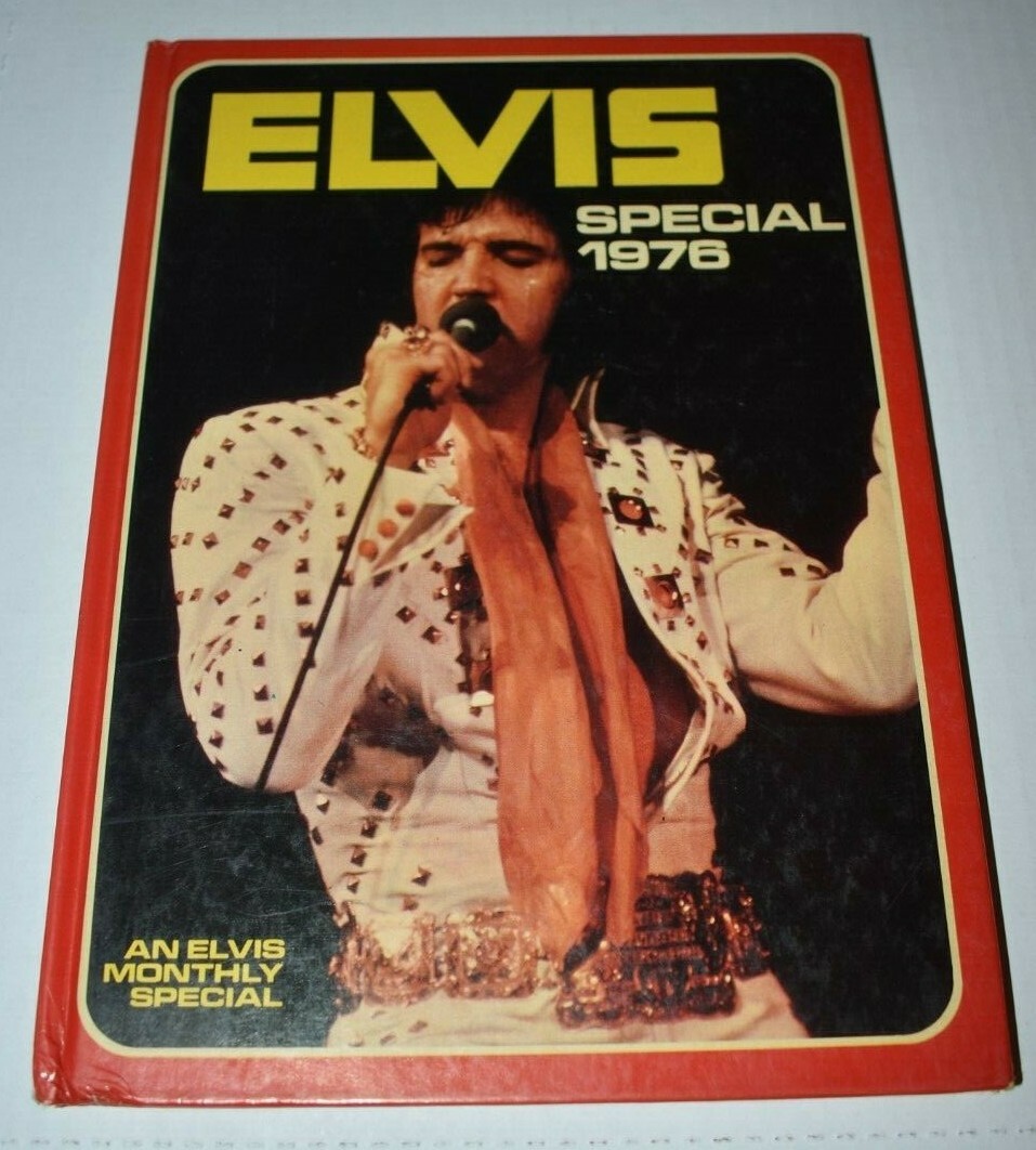 ELVIS Special 1976 HC Hardcover Book elvis monthly | eBay