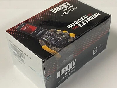 Kyocera DuraXV Extreme E4810 4G LTE Verizon Unlocked RUGGED Camera Flip Phone OB
