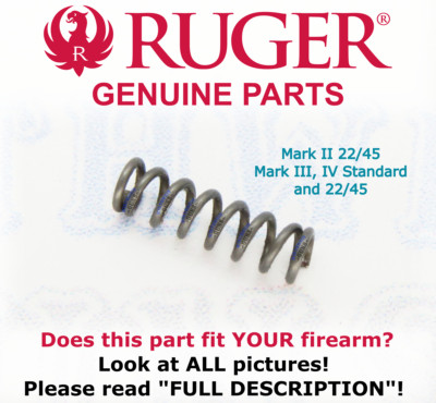 Ruger Magazine Release Latch Spring Mark IV III MK3 & 22/45 MK 2 3 4 II
