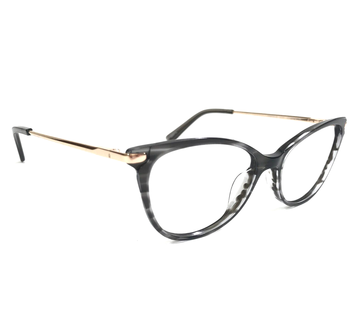 猫絵V.Miller Nicole Miller Petite Eyeglasses Frames NMP815 C01 Gray Gold