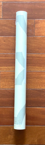 MAGNOLIA HOME Joanna Gaines Prepasted Wallpaper 56 sq ft Woven Trellis Gray Crea - Picture 2 of 6