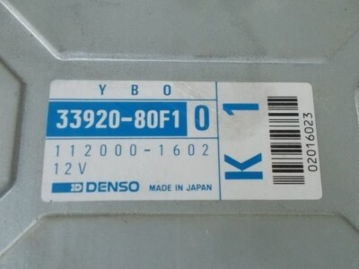 DENSO コンピュータ 33920-80F1(カプチーノEA11R) DENSO コンピュータ 33920-80F1(カプチーノEA11R)