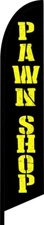 PAWN SHOP SWOOPER FEATHER FLAG BANNER SIGN KIT