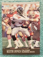 1991 FLEER ULTRA KEITH JONES #144 ATLANTA FALCONS