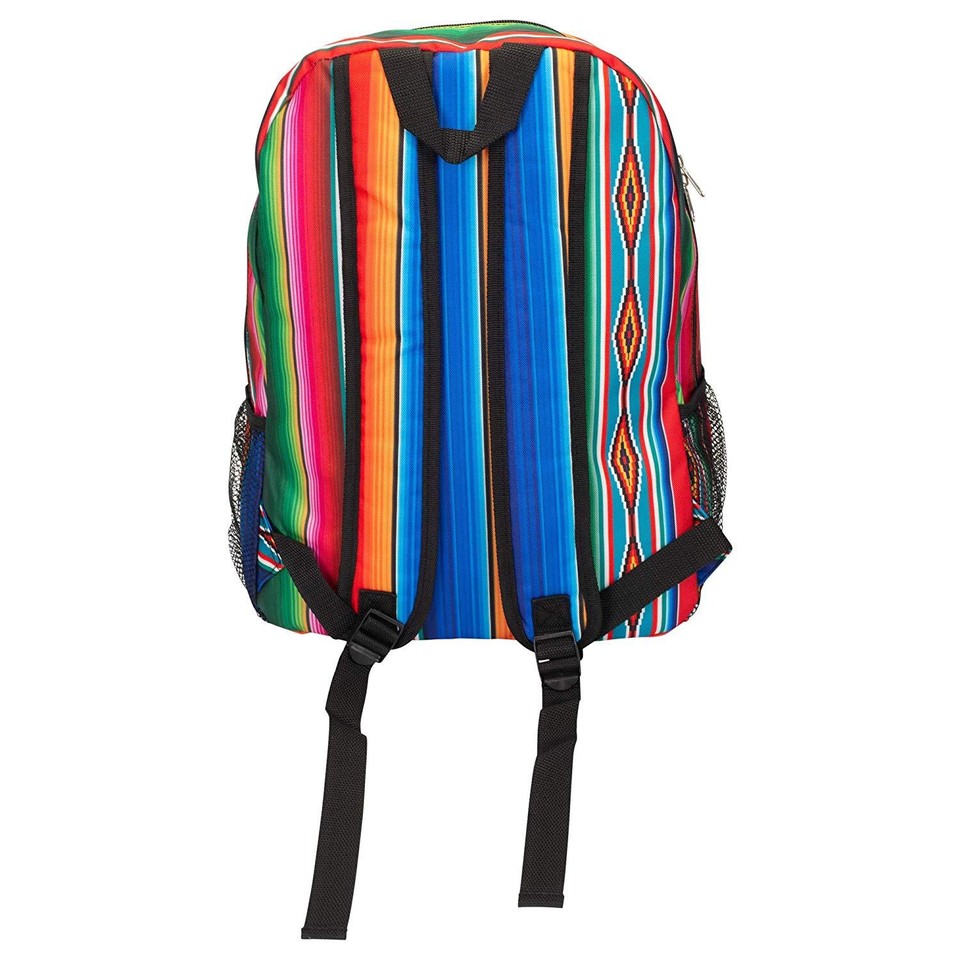 Serape Baja Print Backpack
