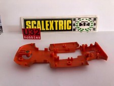 Scalextric Exin Chassis Sigma C47 Orange Excellent Condition