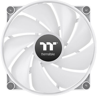 Thermaltake CT200 PC Cooling Fan White (Single Fan Pack), Gehäuselüfter, weiß